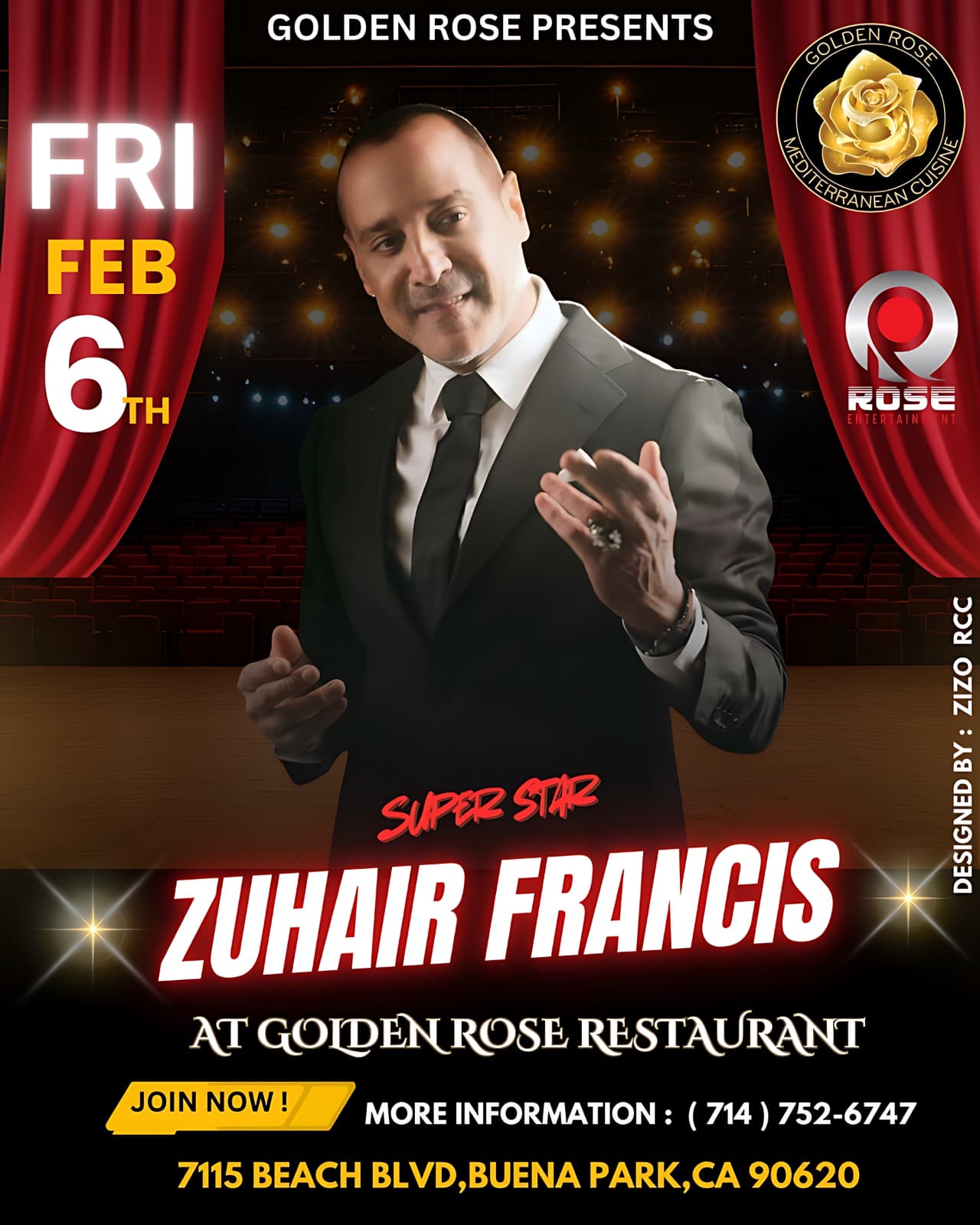 Zuhair Francis – February 6th 2026